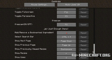 ������� Kapiteon�s FreeCam ��� Minecraft 1.21.11