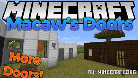 ������� Macaw�s Doors ��� Minecraft 1.21.11