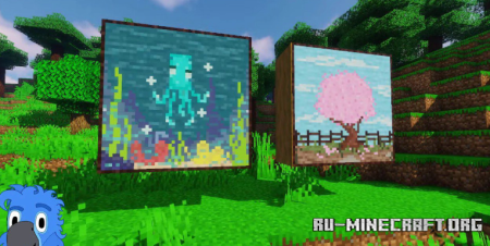 ������� Macaw�s Paintings ��� Minecraft 1.21.11