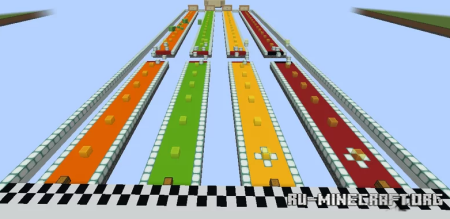 ������� Lucky Blocks Race And PVP ��� Minecraft