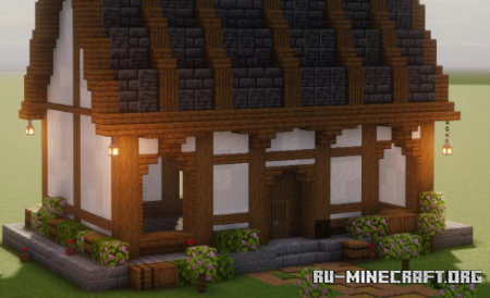 ������� A great medieval house by maksio74388 ��� Minecraft