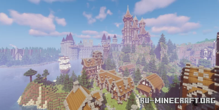 ������� Kingdom Medieval Castle ��� Minecraft