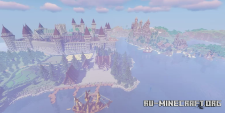 ������� Kingdom Medieval Castle ��� Minecraft