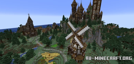 ������� Kingdom Medieval Castle ��� Minecraft
