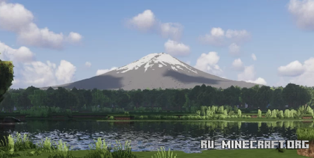 ������� scale Mount Fuji ��� Minecraft