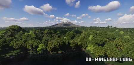 ������� scale Mount Fuji ��� Minecraft
