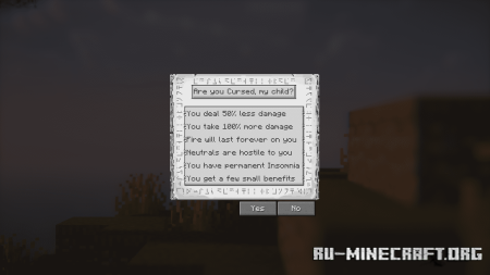 ������� Cursed Difficulty ��� Minecraft 1.21.11