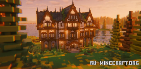 ������� Autumnvale Medieval Mansion ��� Minecraft