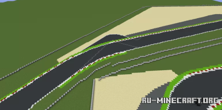 ������� Misano Race track - Misano World Circuit Marco Simoncelli ��� Minecraft