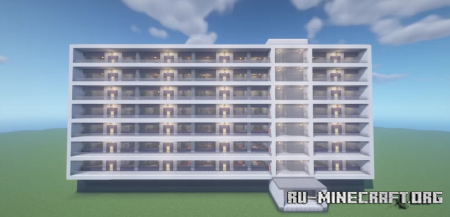 ������� Modern Apartment Building II ��� Minecraft