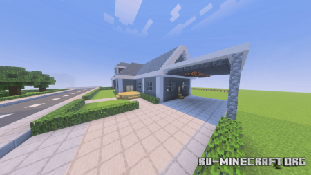 ������� Town and Highschool Map ��� Minecraft PE