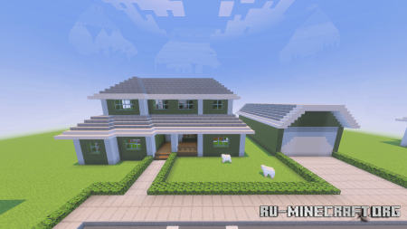 ������� Town and Highschool Map ��� Minecraft PE