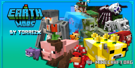 ������� Earth Mobs Resource ��� Minecraft 1.21.11
