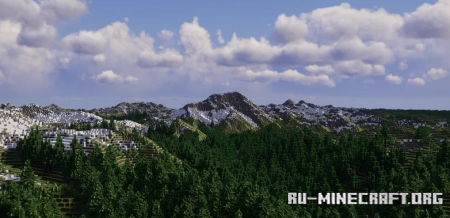 ������� Gulongcun, Yala Snow Mountain ��� Minecraft