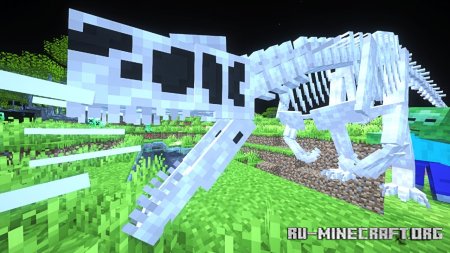 ������� SCP-250 Most of an Allosaurus ��� Minecraft 1.20.1