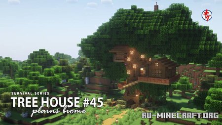 ������� Survival Tree House 45 ��� Minecraft PE