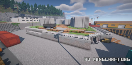 ������� de_port from CS:Source ��� Minecraft