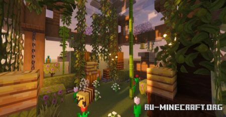 ������� Bee Green House Garden ��� Minecraft