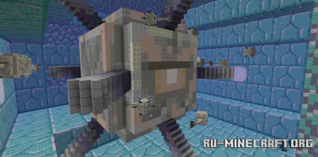 ������� Ocean Monument, but 16x bigger ��� Minecraft