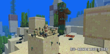 ������� Ocean Ruin (Warm), but 16x bigger ��� Minecraft