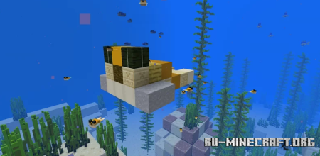 ������� Ocean Ruin (Warm), but 16x bigger ��� Minecraft