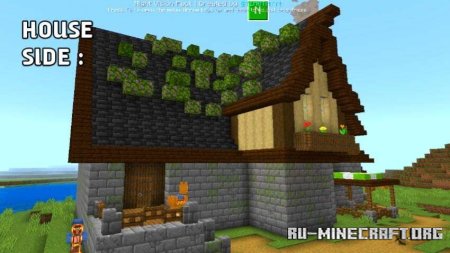 ������� TWO SURVIVAL HOUSES ��� Minecraft PE