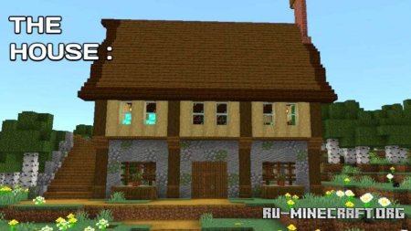 ������� TWO SURVIVAL HOUSES ��� Minecraft PE