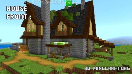 ������� TWO SURVIVAL HOUSES ��� Minecraft PE