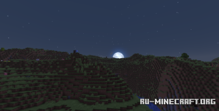 ������� Realistic Moon ��� Minecraft 1.21