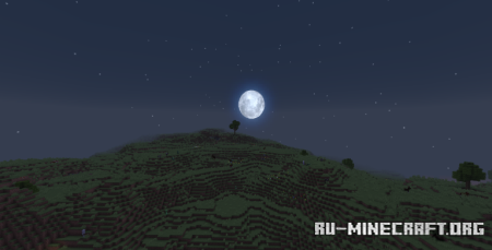 ������� Realistic Moon ��� Minecraft 1.21
