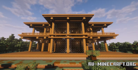 ������� dunlir's half-timbered house ��� Minecraft