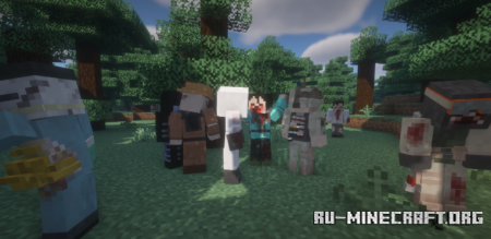 ������� Zombie Island ��� Minecraft 1.21.1