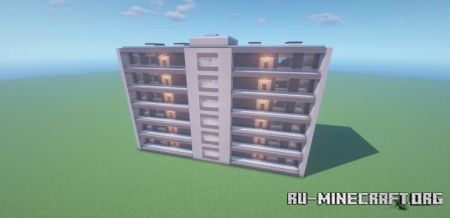 ������� Modern Apartment Building IV ��� Minecraft