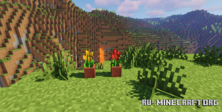 ������� Bouquet Flower Pots ��� Minecraft 1.21