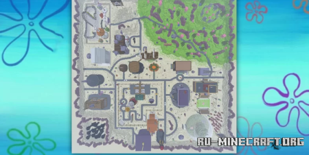 ������� SpongeBob Hide And Seek Map ��� Minecraft
