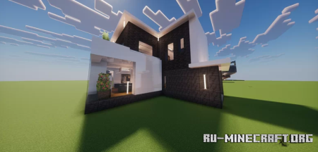 ������� Modern house with interior ��� Minecraft
