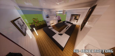������� Modern house with interior ��� Minecraft