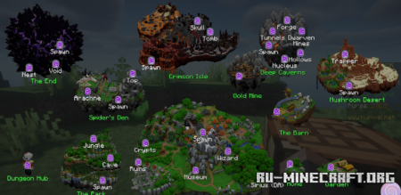 ������� Modern Warp Menu ��� Minecraft 1.21.11