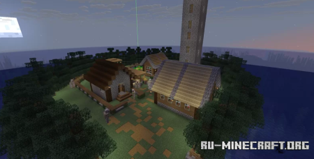 ������� Ocean Survival Base ��� Minecraft