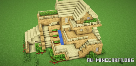 ������� Wooden Survival House by WiederDude ��� Minecraft