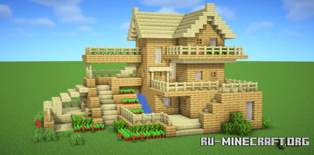������� Wooden Survival House by WiederDude ��� Minecraft