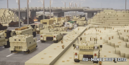 ������� Gulf War 1991 - Diorama ��� Minecraft
