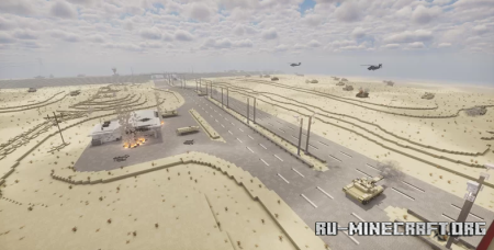 ������� Gulf War 1991 - Diorama ��� Minecraft