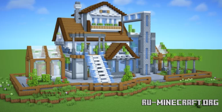������� Large Country House by WiederDude ��� Minecraft