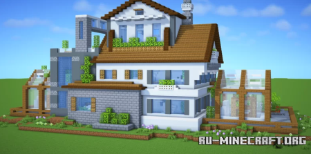 ������� Large Country House by WiederDude ��� Minecraft