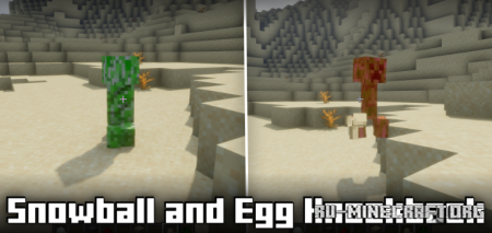 ������� Snowball and Egg Knockback ��� Minecraft 1.21.11