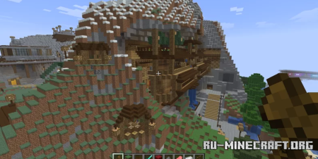 ������� Crown of the Mountain � Medieval Spawn Hub ��� Minecraft