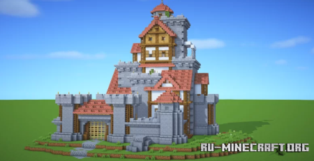 ������� Medieval Castle 2 by WiederDude ��� Minecraft