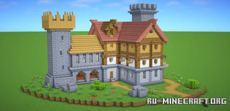 ������� Medieval Castle 3 by WiederDude ��� Minecraft