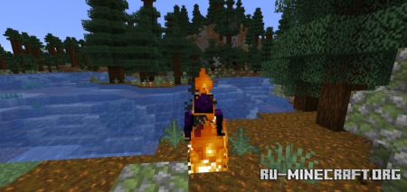 ������� Dynamic Fire Overlay ��� Minecraft 26.1
